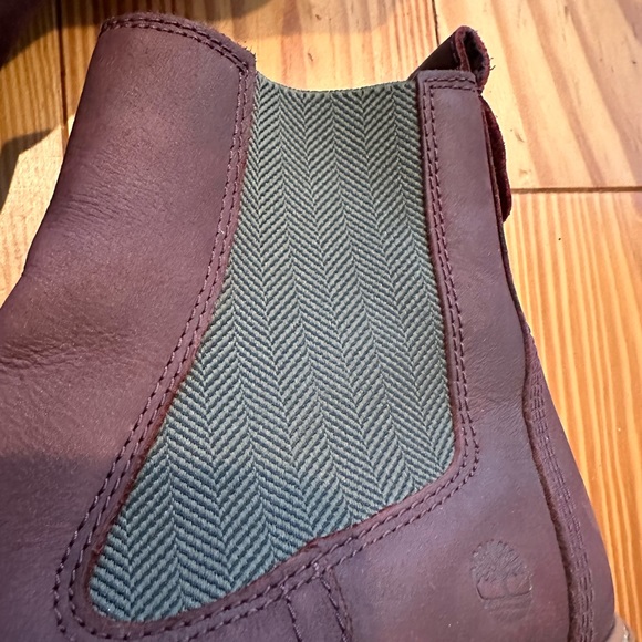 Timberland Courmayeur Valley Chelsea Boot Burgundy Women's 8.5 - Picture 4 of 9